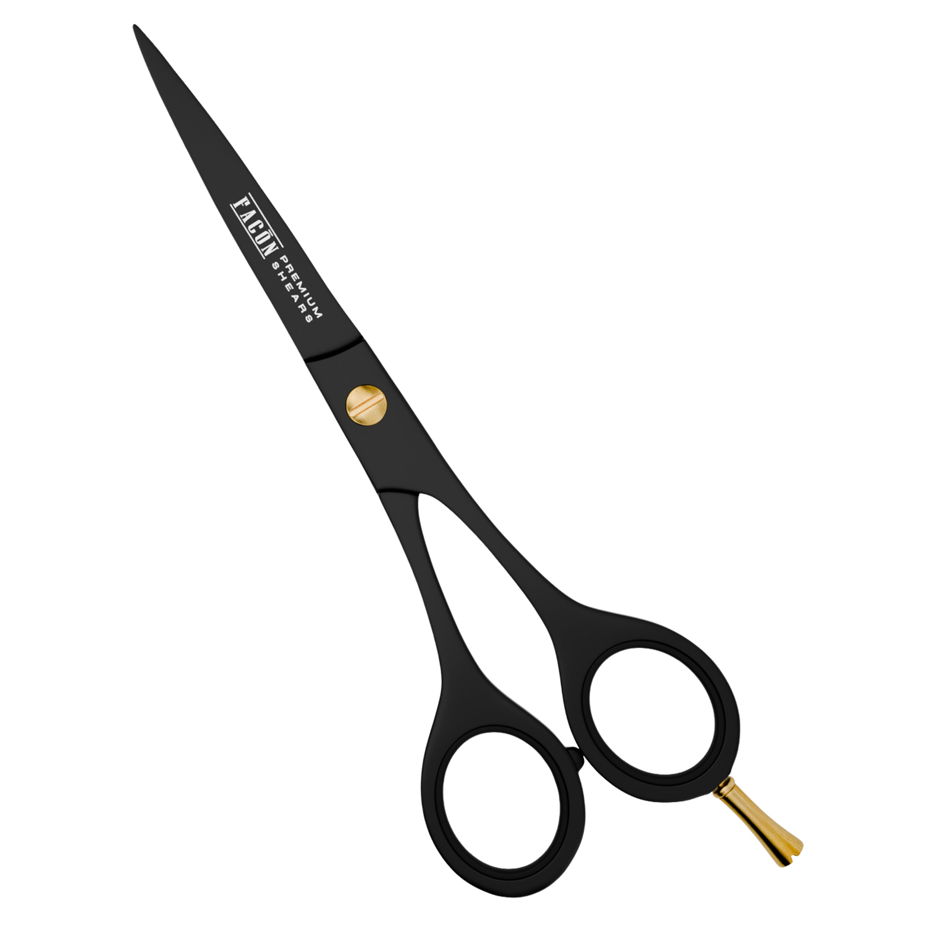 Professional Hair Cutting Scissors By Beau-Med - 18cm Stainless Steel Barber Shears With Finger Rest