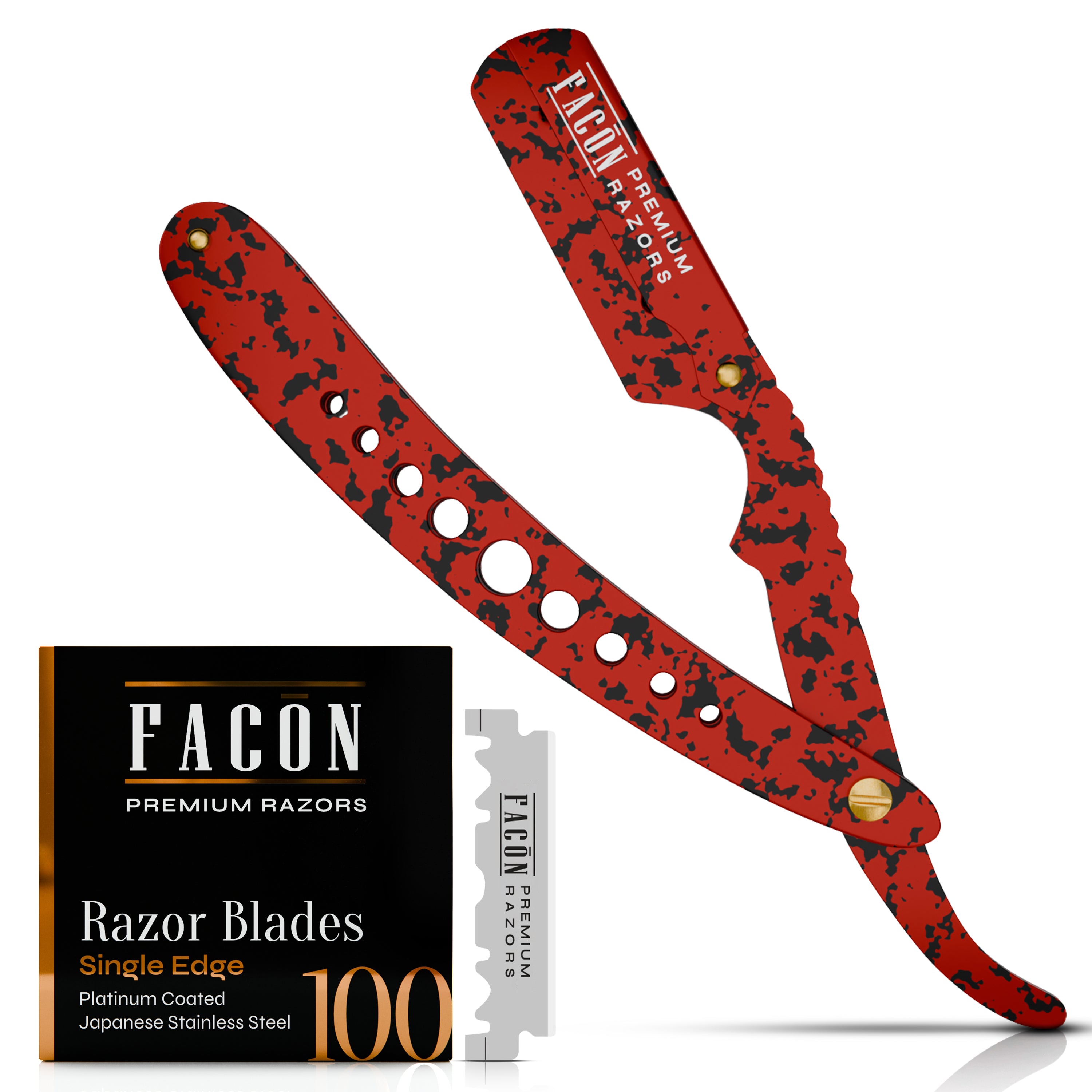 Facón Straight Razors for Men - Professional Barber Straight Edge Razo ...